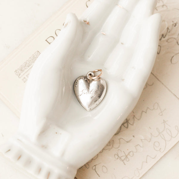 Sterling Heart Charm