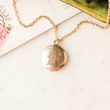 "B" Engraved Locket