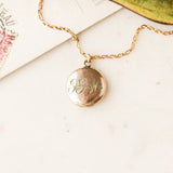 "B" Engraved Locket