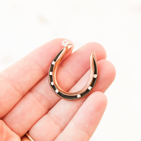 Lucky 7 Horseshoe Charm