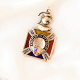 Victorian "Knight of Pythias" Charm