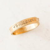 "Bertha" Engraved Victorian Bangle