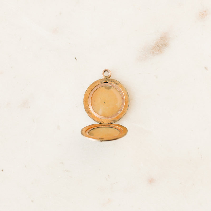 Victorian Plain Circle Locket