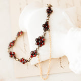 Amélie Bohemain Garnet Bracelet