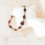 Amélie Bohemain Garnet Bracelet