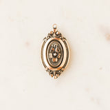 Victorian Floral Oval Locket