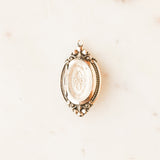 Victorian Floral Oval Locket