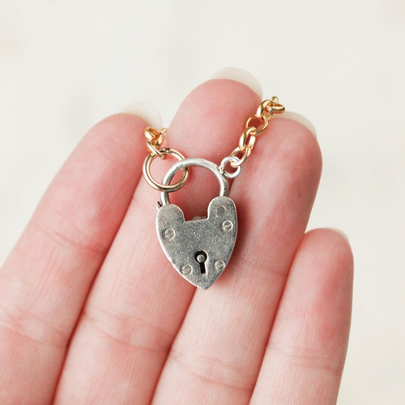 Brea Lover's Lock Pendant