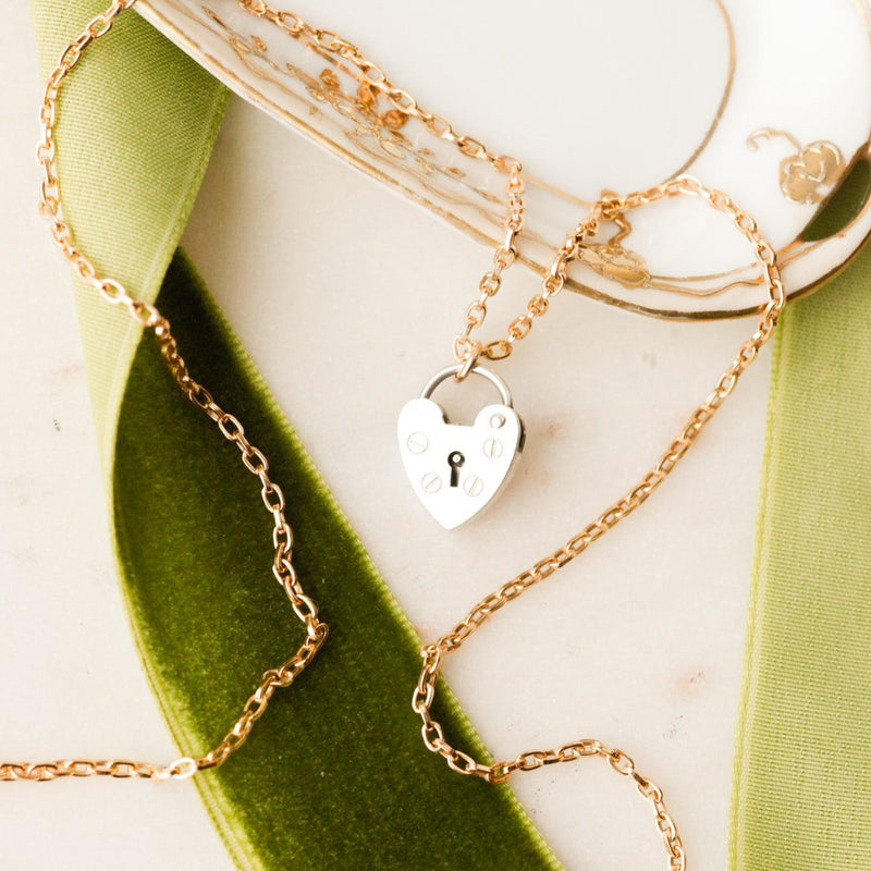 Petite Lover's Lock Pendant