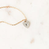 Petite Lover's Lock Pendant