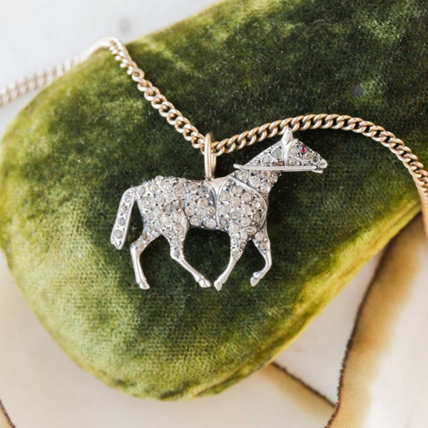 Davis Deco Equestrian Pendant