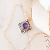 Avis Amethyst Pendant