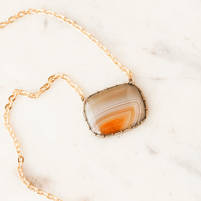 O'Malley Agate Pendant