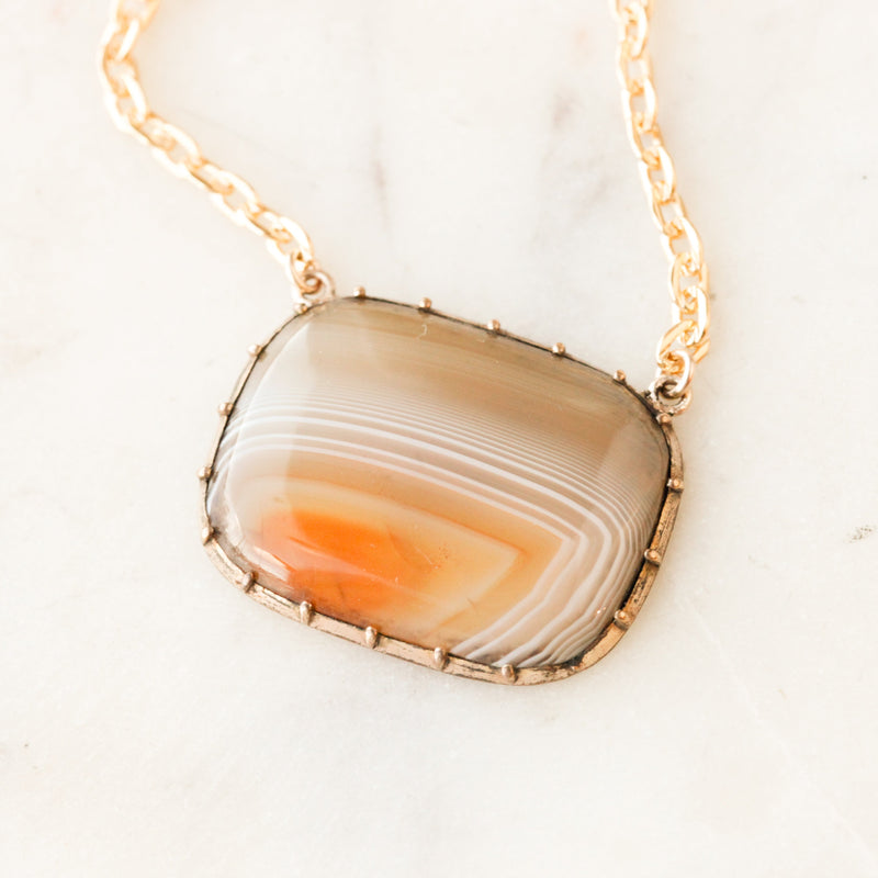 O'Malley Agate Pendant