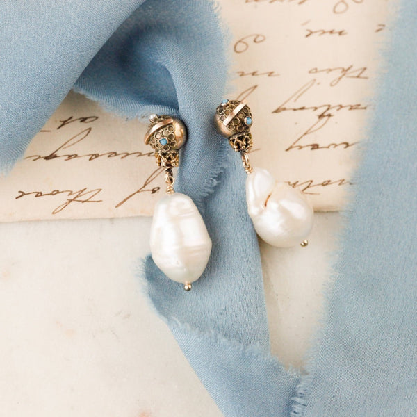 Brascia Pearl Earrings