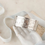 Flora and Fauna Silver Bangle