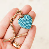 Laurie Turquoise Heart Pendant