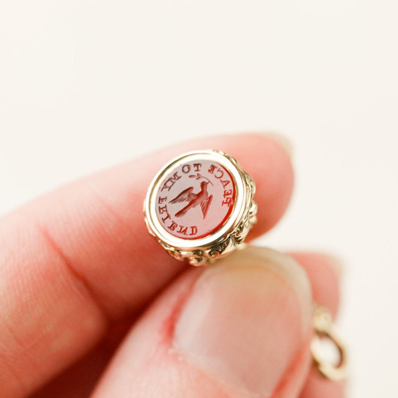 "Peace to my Friend" Charm