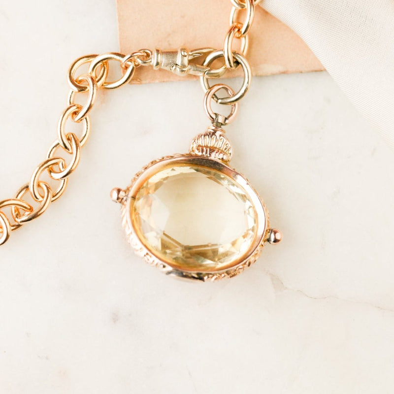 Elsie Citrine Pendant