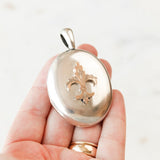 Victorian Fluer-de-lis Locket