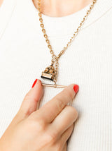 Alvaro Trellis Toggle Necklace