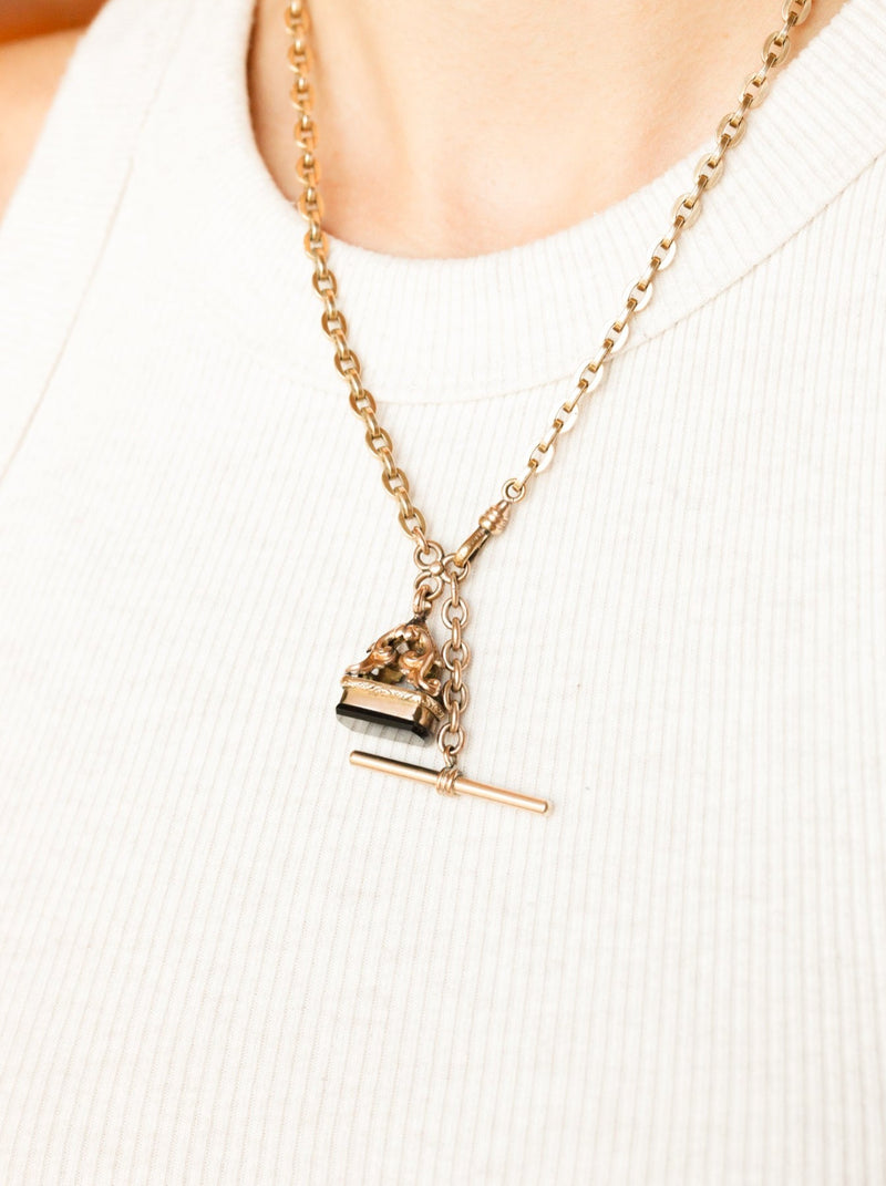 Alvaro Trellis Toggle Necklace