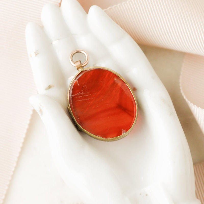 Byron Agate Locket