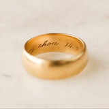 "Everloving" Gold Band