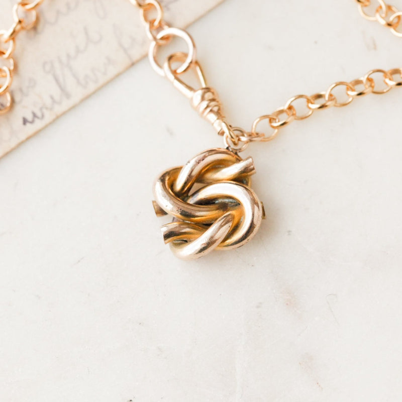 Large Lover's Knot Pendant