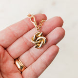 Large Lover's Knot Pendant