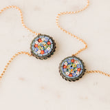 Lorresette Micromosaic Pendants