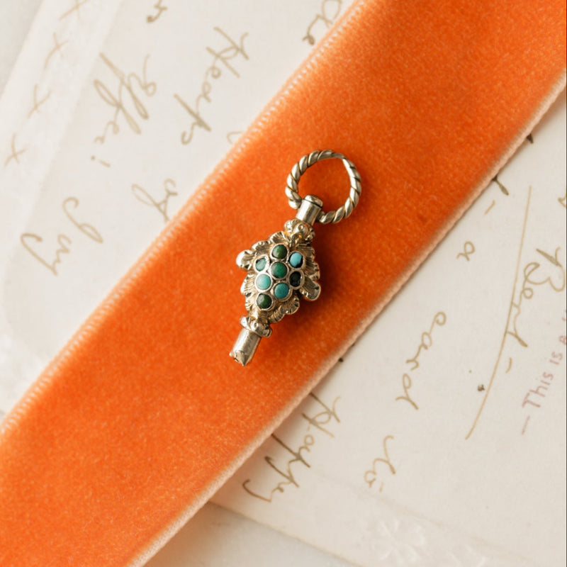 Turquoise Winding Key