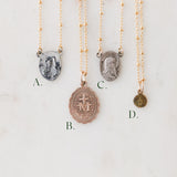 Petite European Saint Pendants