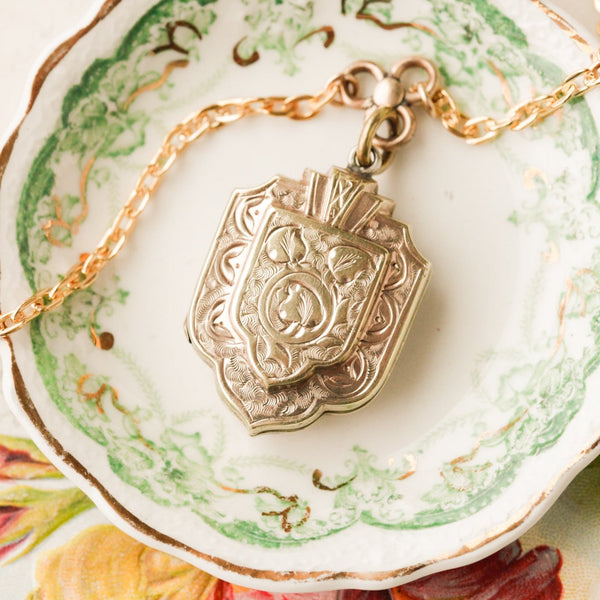 McCloud Engraved Locket