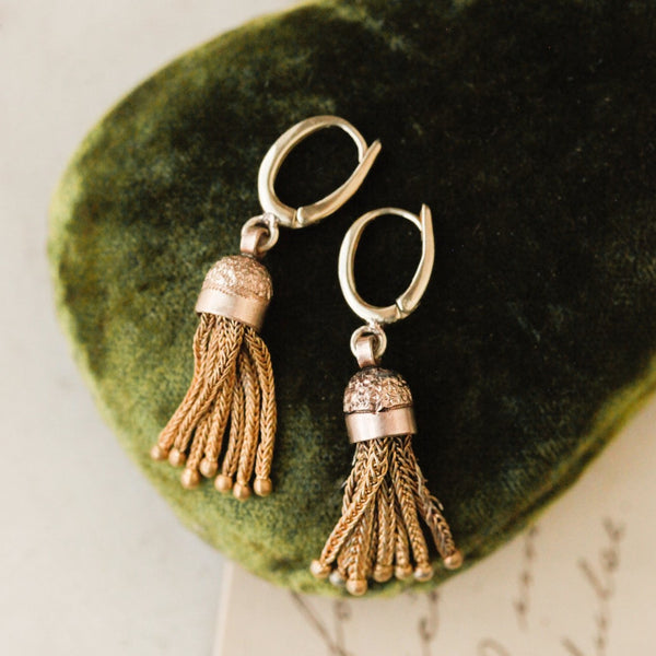 Birdie Small Tassel Earrings