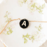 "A" Deco Pendant