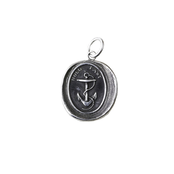 "Hold Fast" Silver Charm