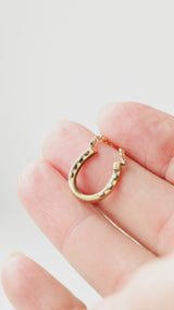 Petite Lucky 7 Horseshoe Pendant